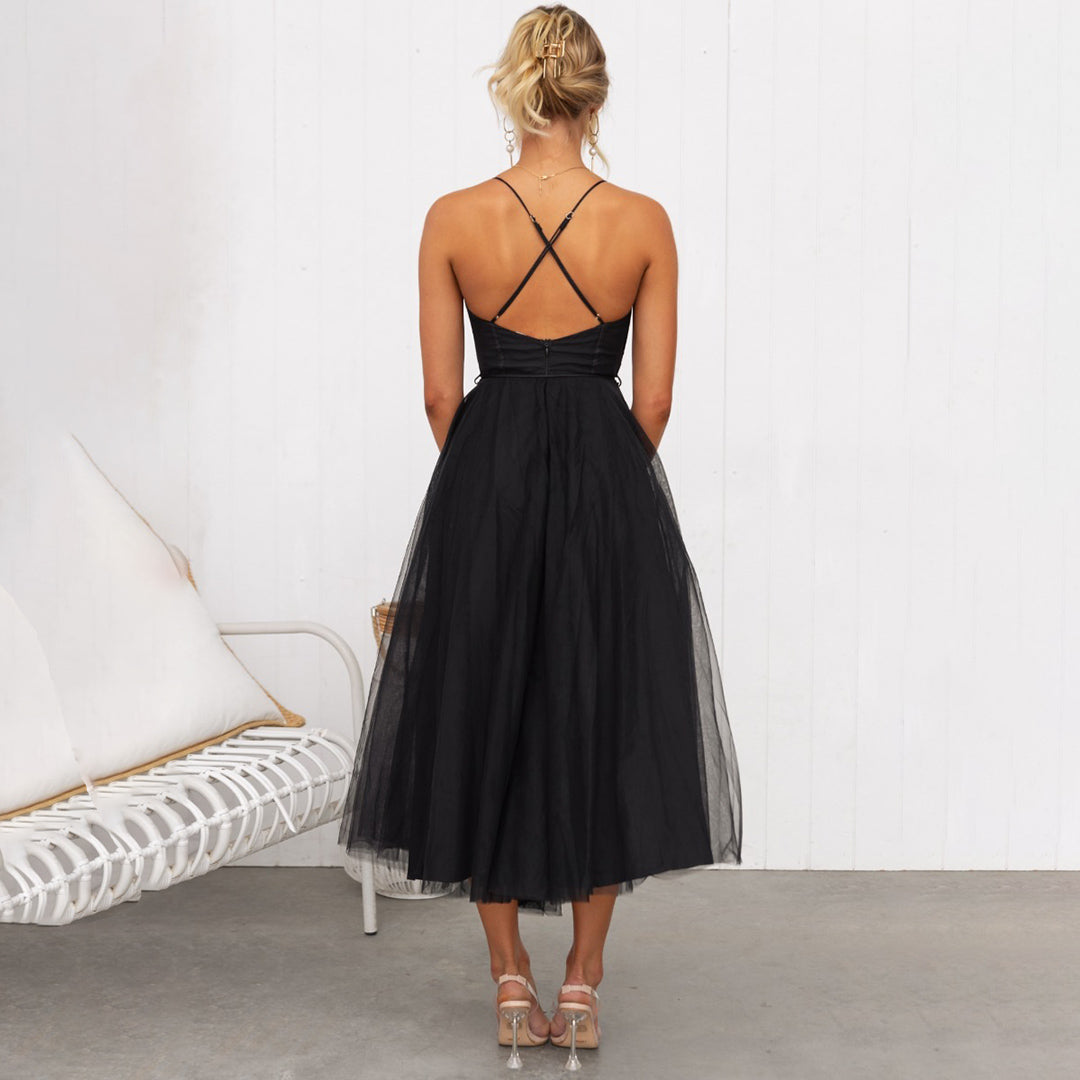 Franca – Klassisches Midi-Kleid mit zeitloser Eleganz