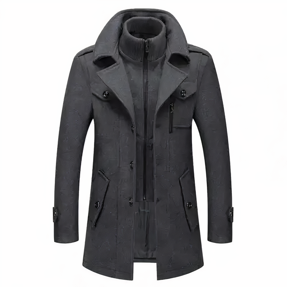 Grayson – Trend-Herrenjacke mit Doppelkragen