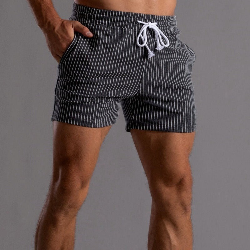 Alex – Modische und Bequeme Gestreifte Shorts für Herren