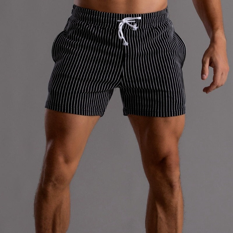 Alex – Modische und Bequeme Gestreifte Shorts für Herren