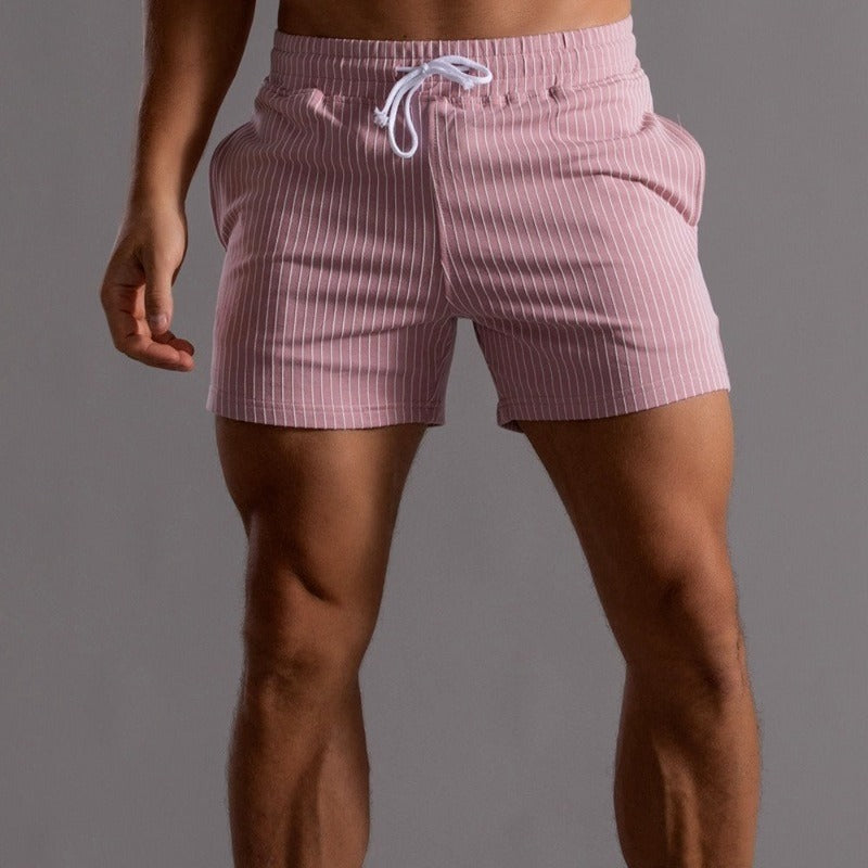 Alex – Modische und Bequeme Gestreifte Shorts für Herren