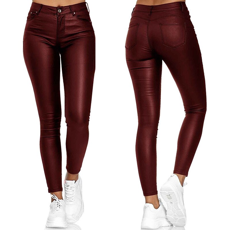 Dina – Stretchkunstlederhose