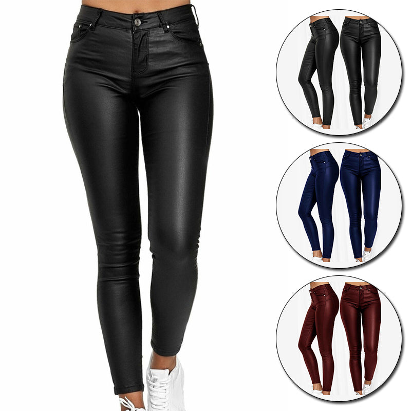 Dina – Stretchkunstlederhose