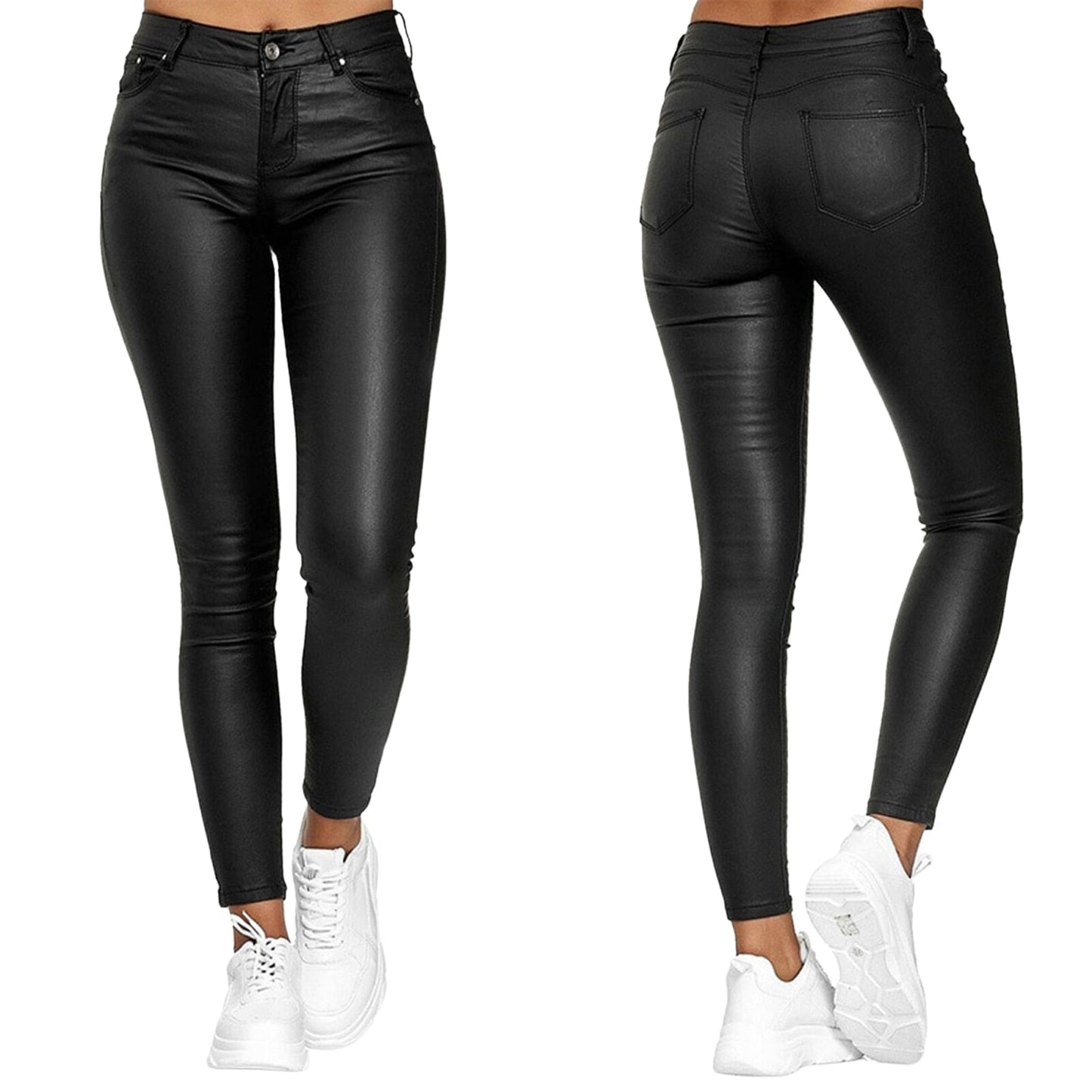 Dina – Stretchkunstlederhose