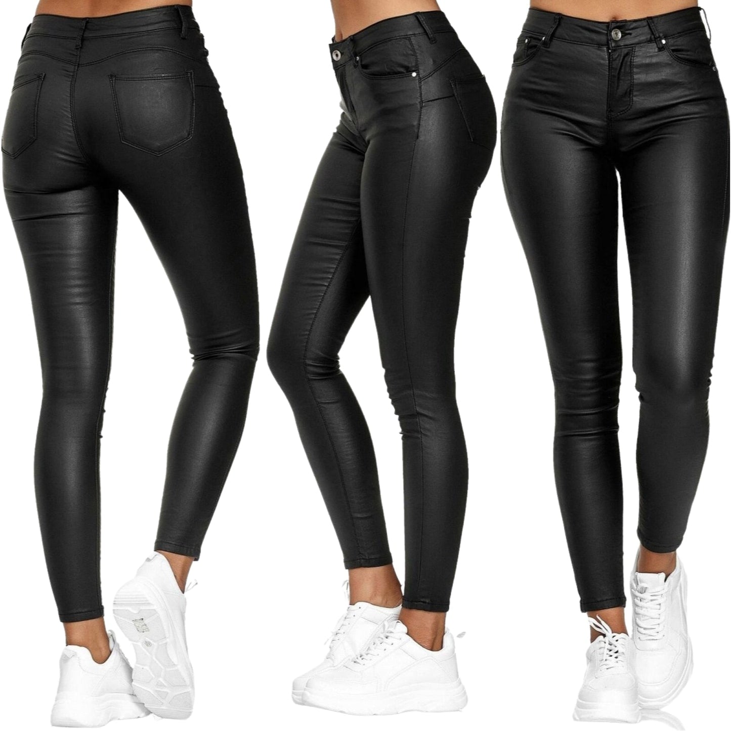 Dina – Stretchkunstlederhose