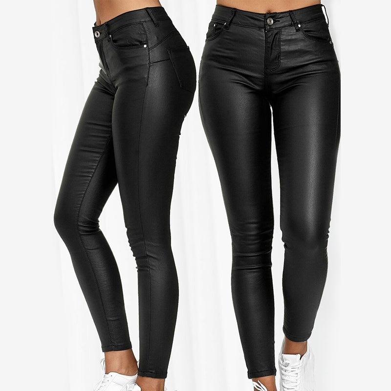 Dina – Stretchkunstlederhose