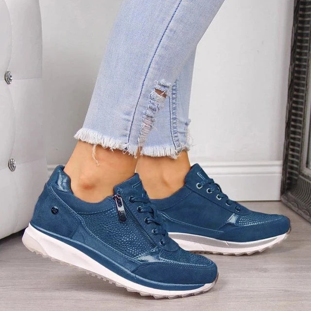 Sparkle - Orthopädische Sneakers mit Zipper
