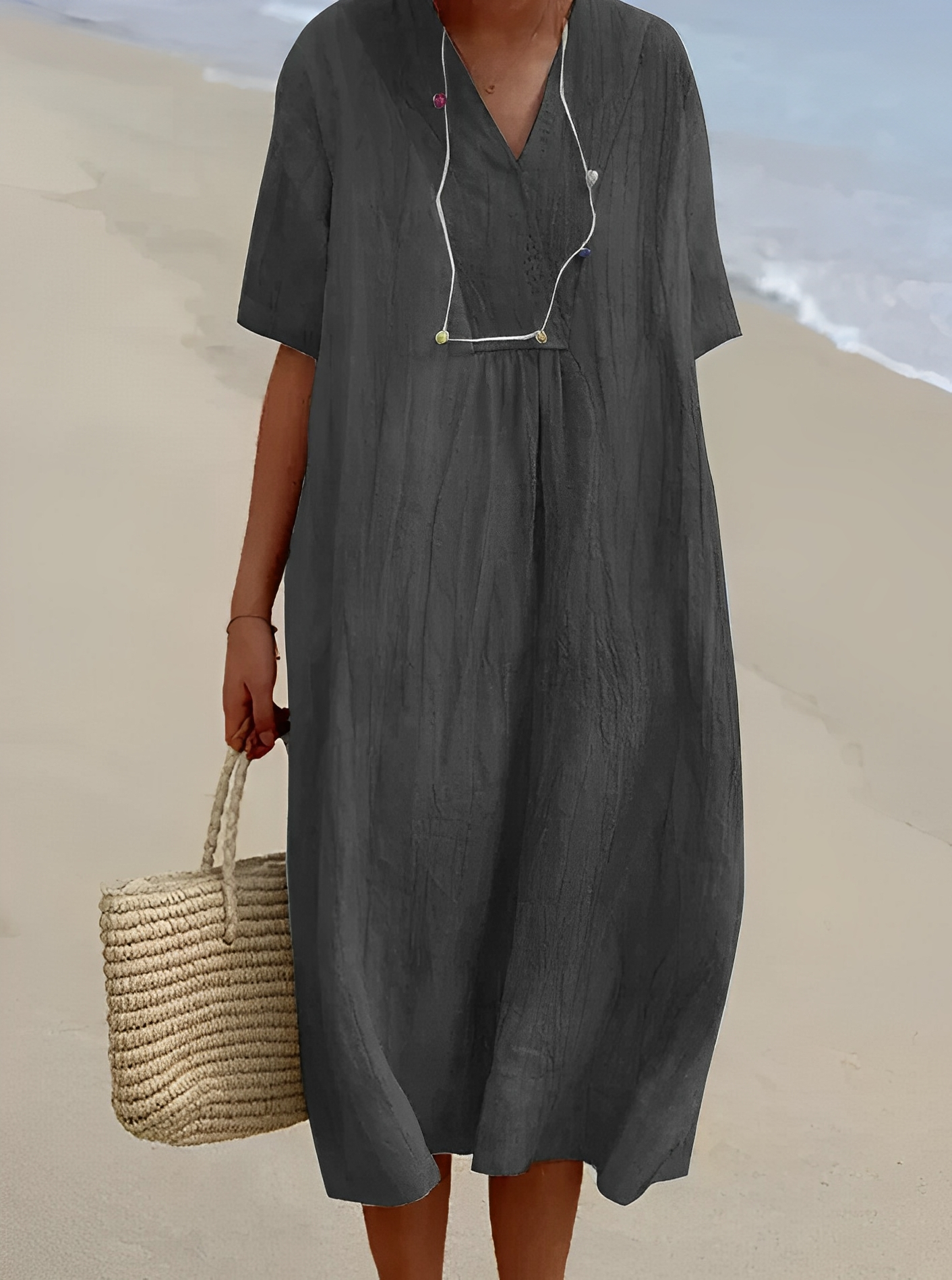 Tameka - Luftiges sommerkleid im boho-stil – leichtigkeit & komfort