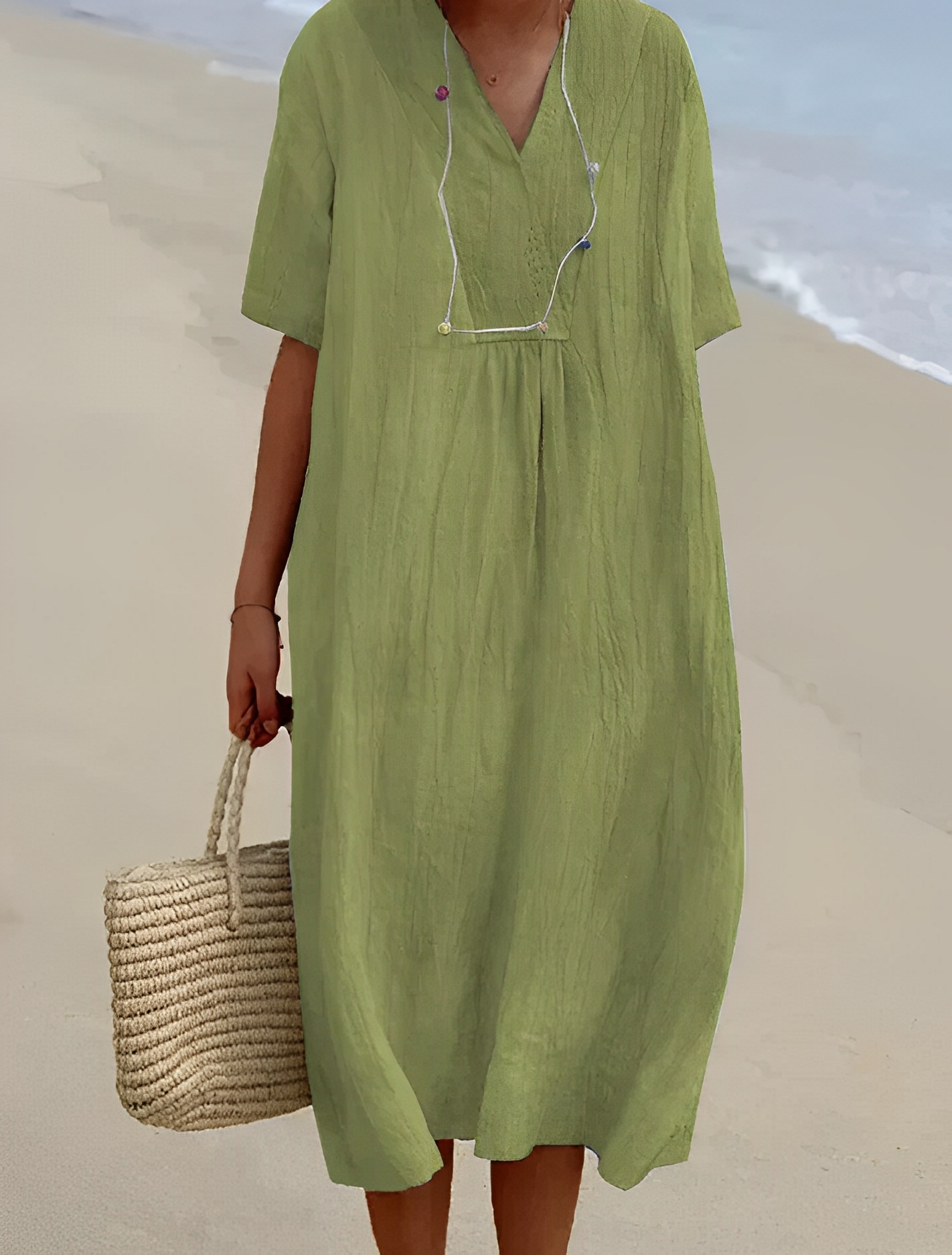 Tameka - Luftiges sommerkleid im boho-stil – leichtigkeit & komfort