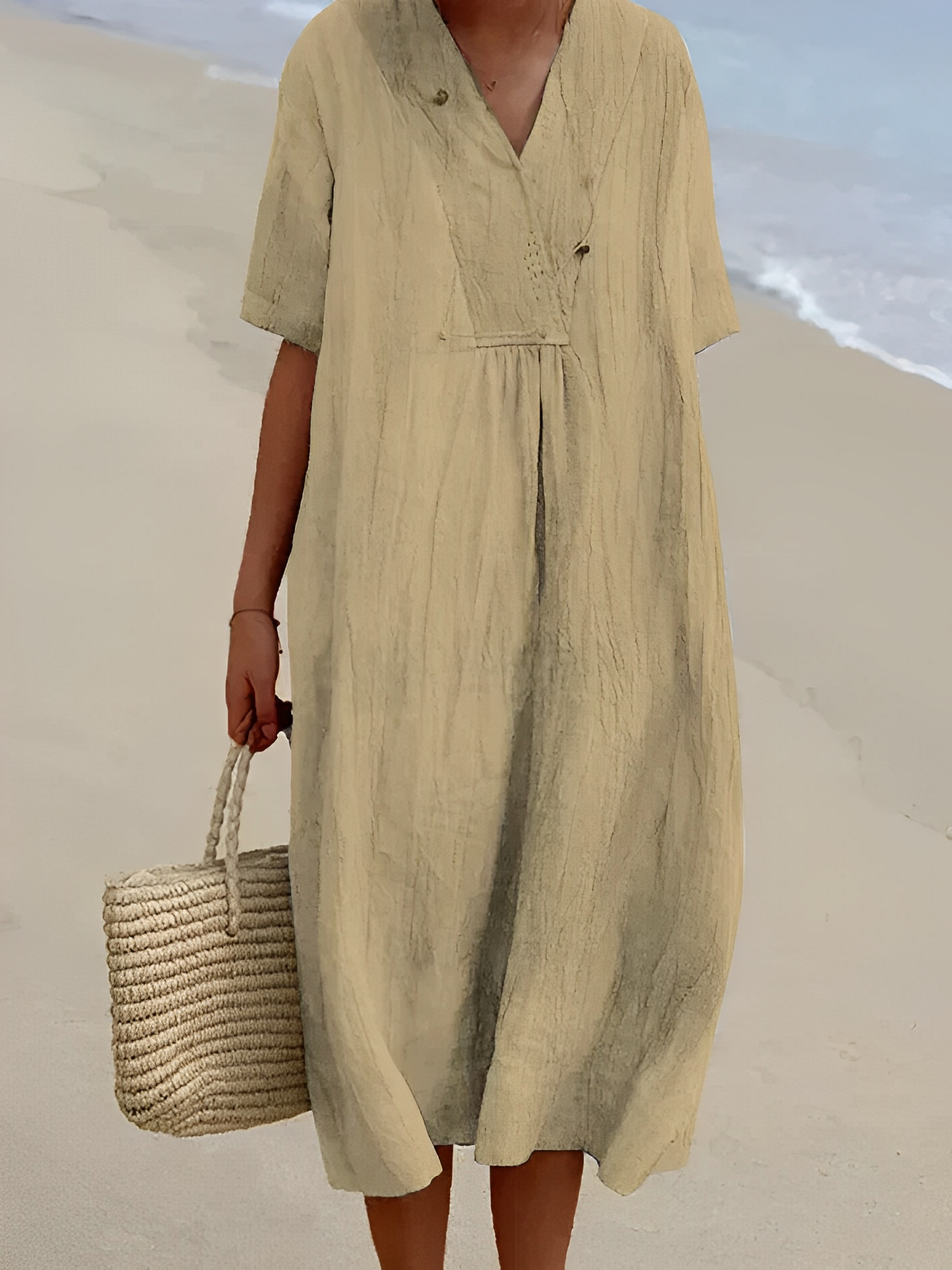 Tameka - Luftiges sommerkleid im boho-stil – leichtigkeit & komfort