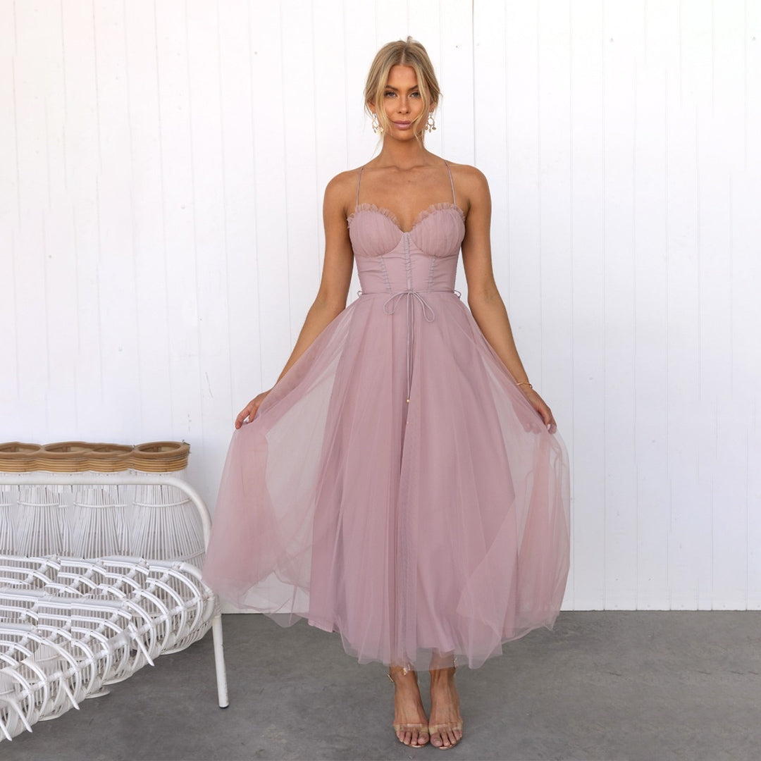 Franca – Klassisches Midi-Kleid mit zeitloser Eleganz
