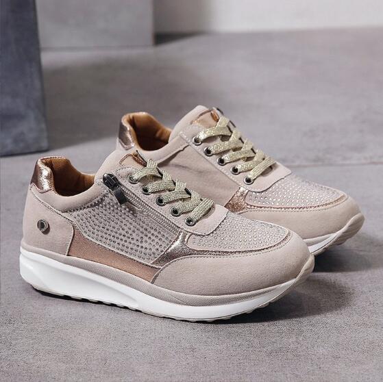 Sparkle - Orthopädische Sneakers mit Zipper