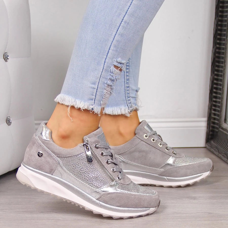 Sparkle - Orthopädische Sneakers mit Zipper