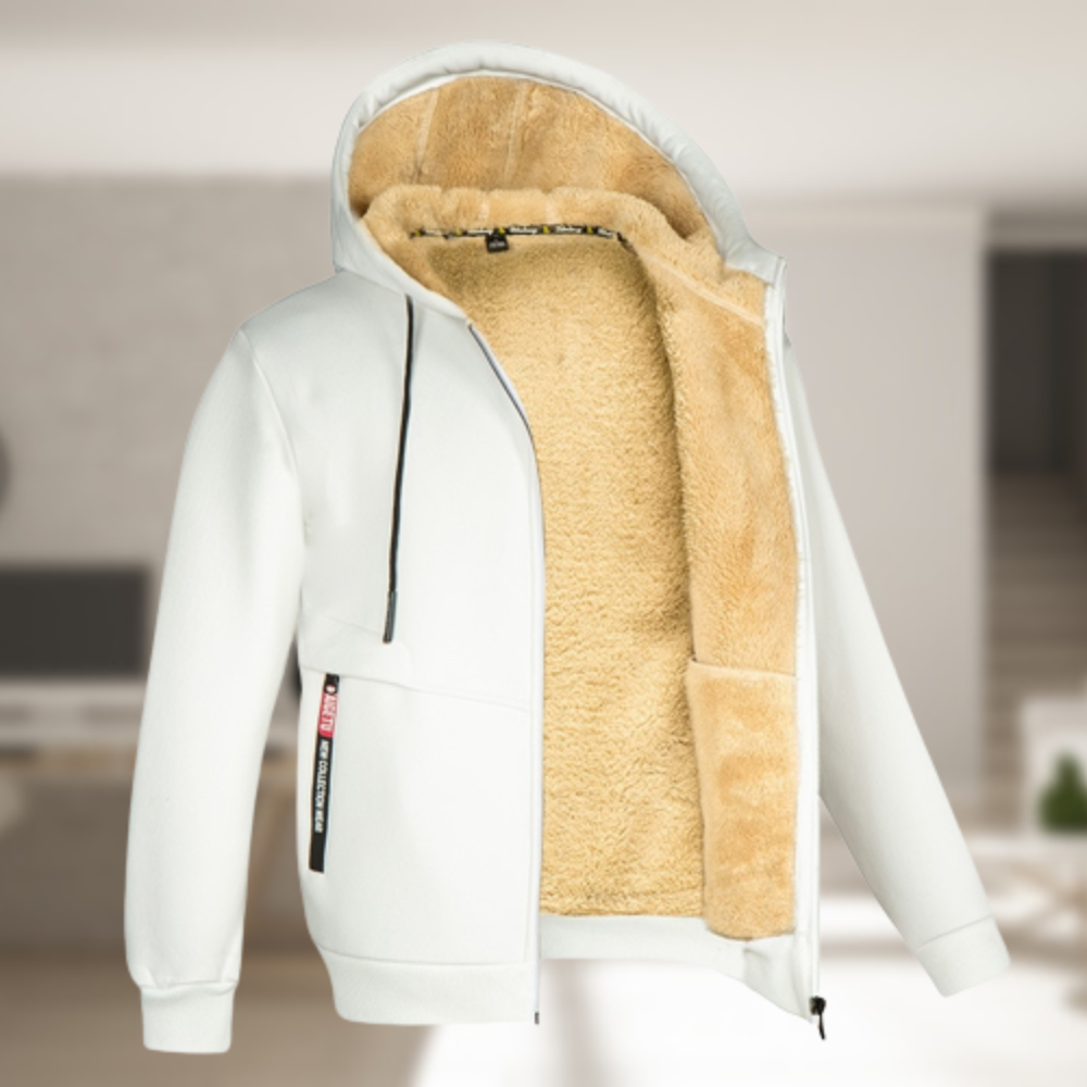 Andrew – Winterjacke mit Fleece-Kapuze