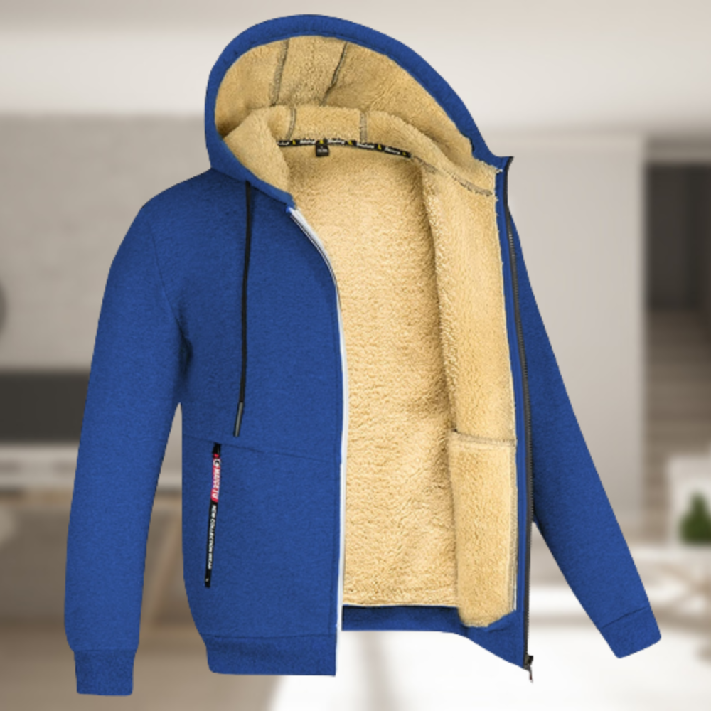 Andrew – Winterjacke mit Fleece-Kapuze