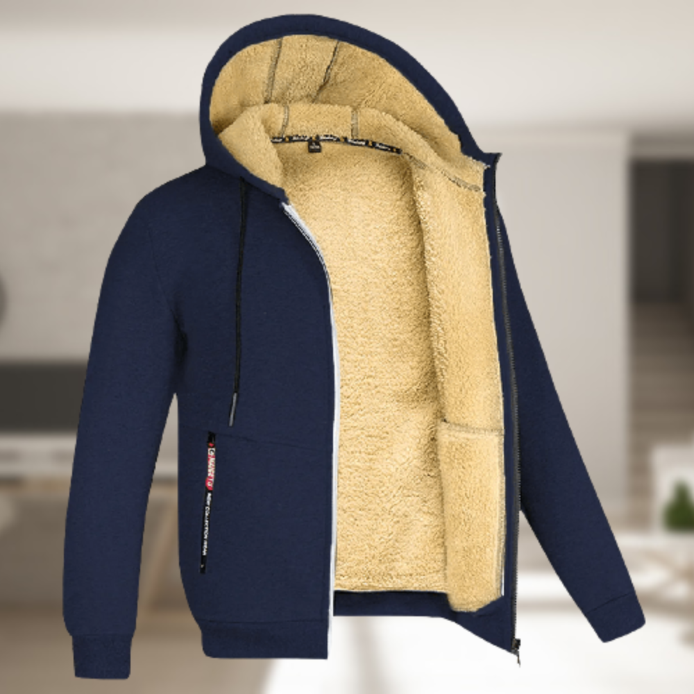 Andrew – Winterjacke mit Fleece-Kapuze