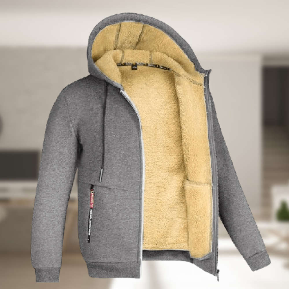 Andrew – Winterjacke mit Fleece-Kapuze