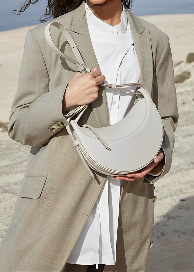 Oralie - Elegante Schultertasche in Halbmondform für Damen