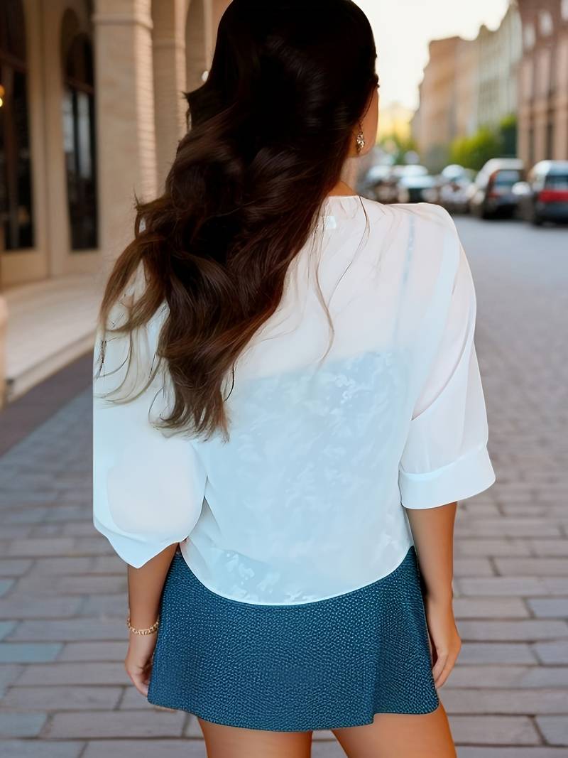 Monique - Casula-Schalbluse für Damen