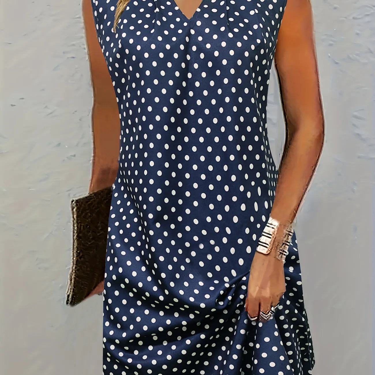 Kalla - Ärmelloses A-Linien-Kleid für Damen