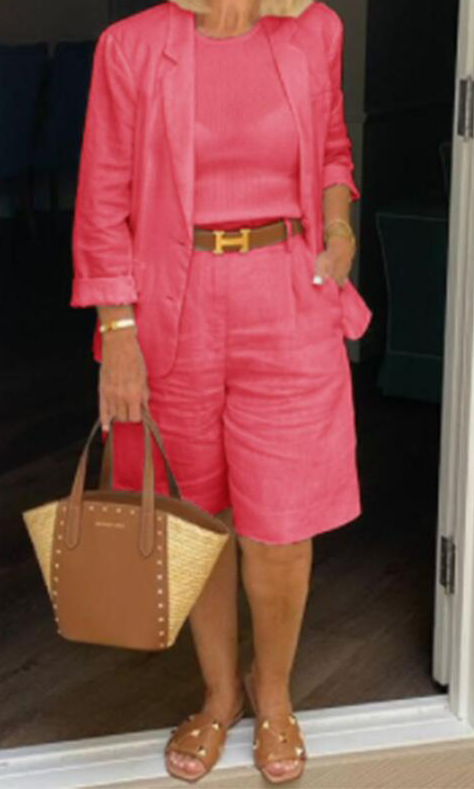 Caroline - Leinen-Set im legeren Chic-Stil