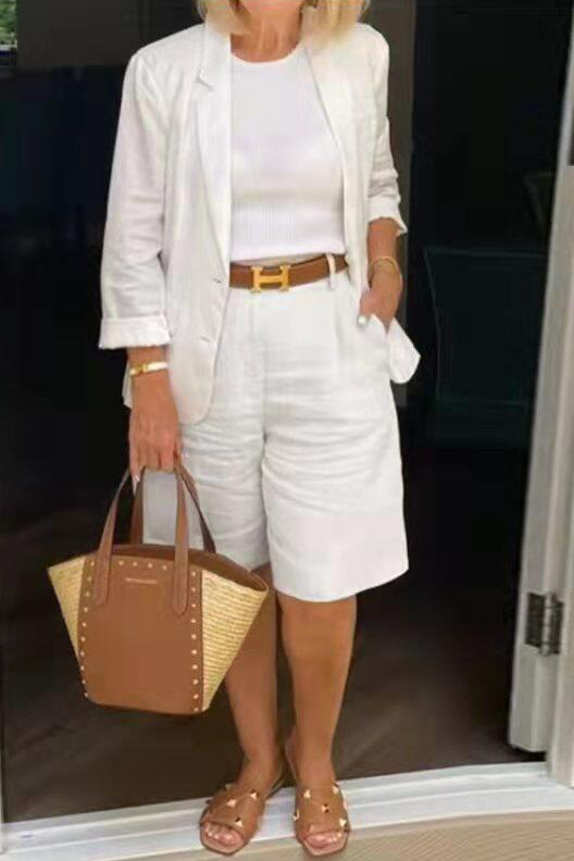 Caroline - Leinen-Set im legeren Chic-Stil