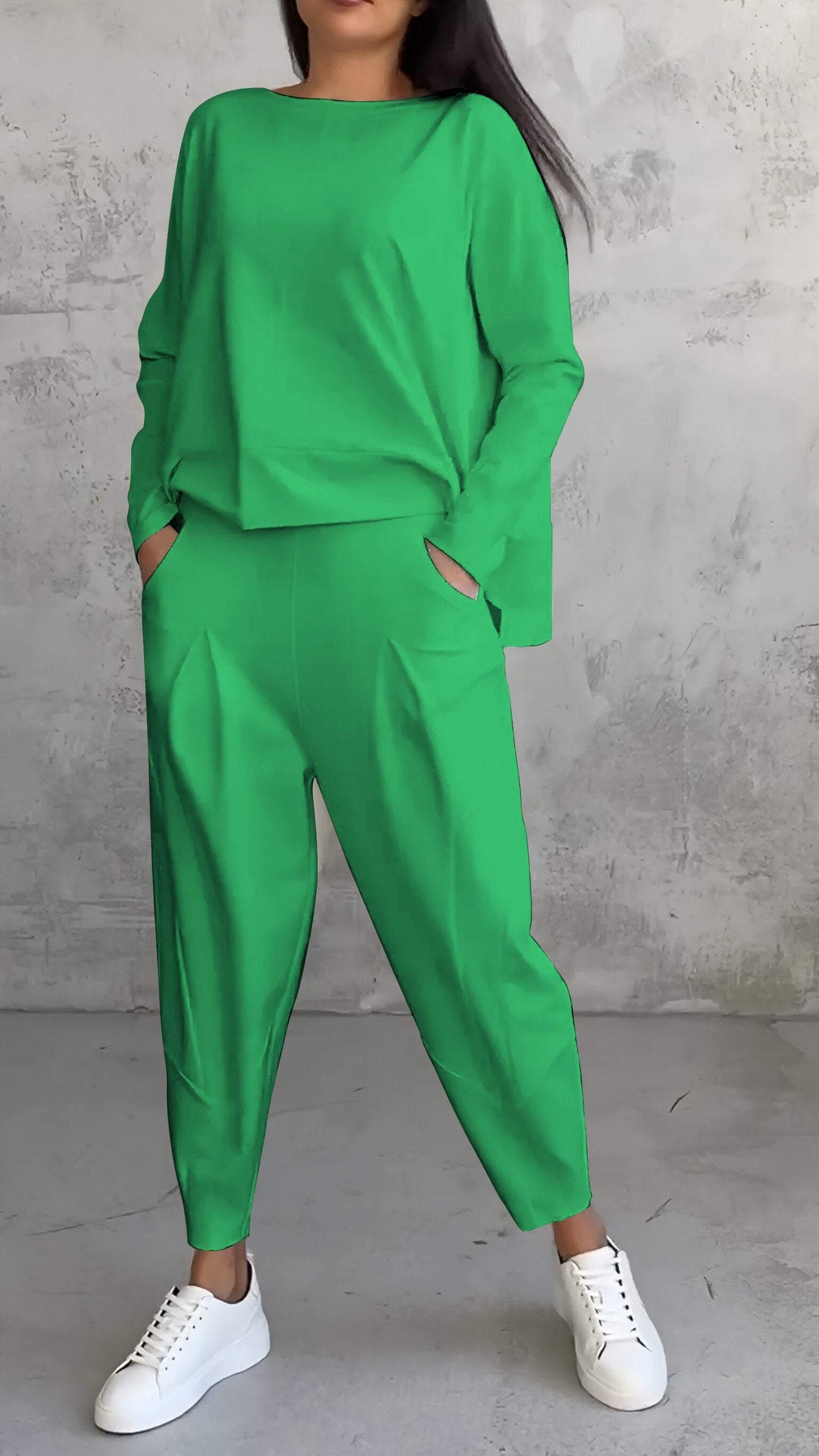 Alina – Stilvolles 2-teiliges Sommer-Outfit für Damen