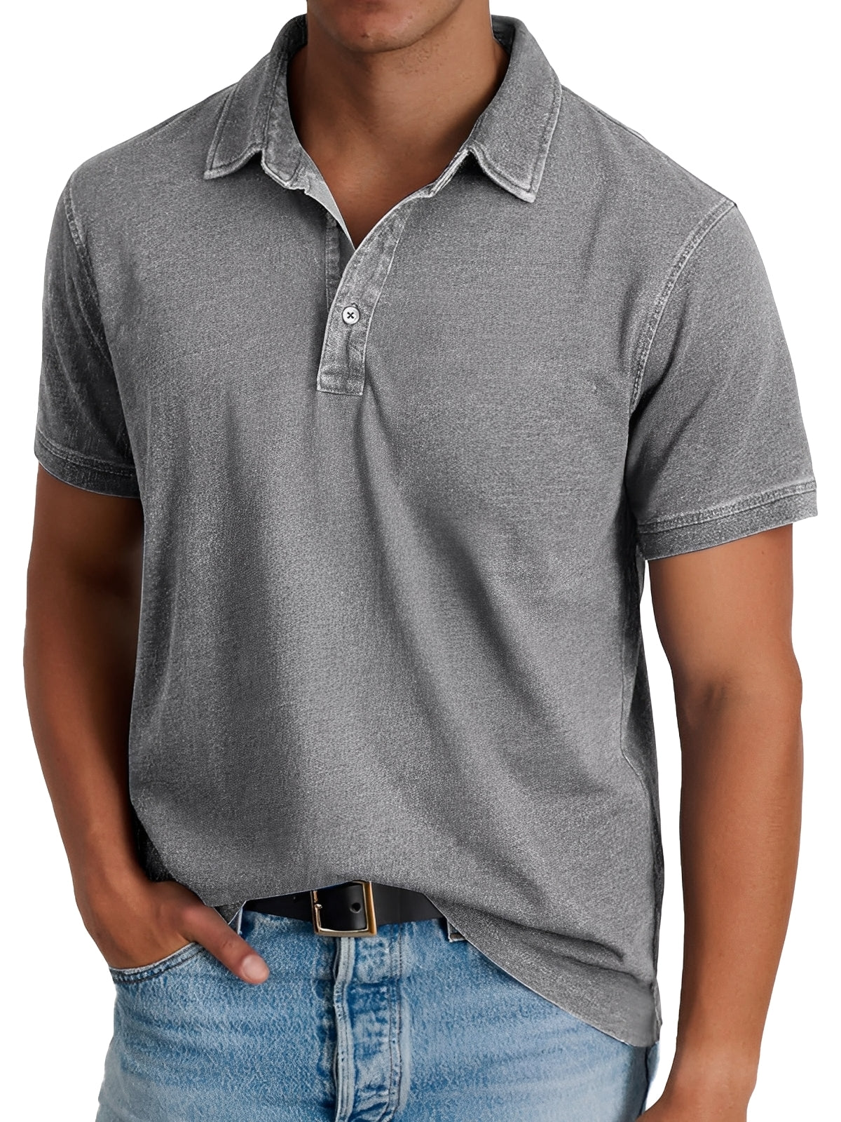 Darrell - Bequemes, modernes Herren-Poloshirt