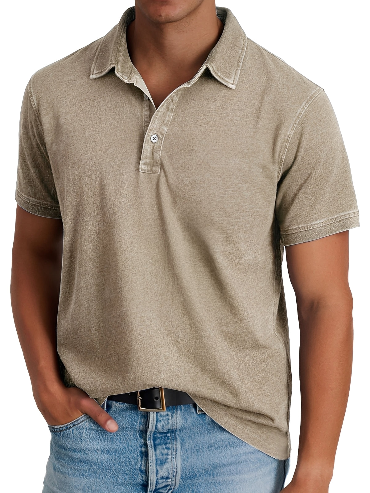 Darrell - Bequemes, modernes Herren-Poloshirt
