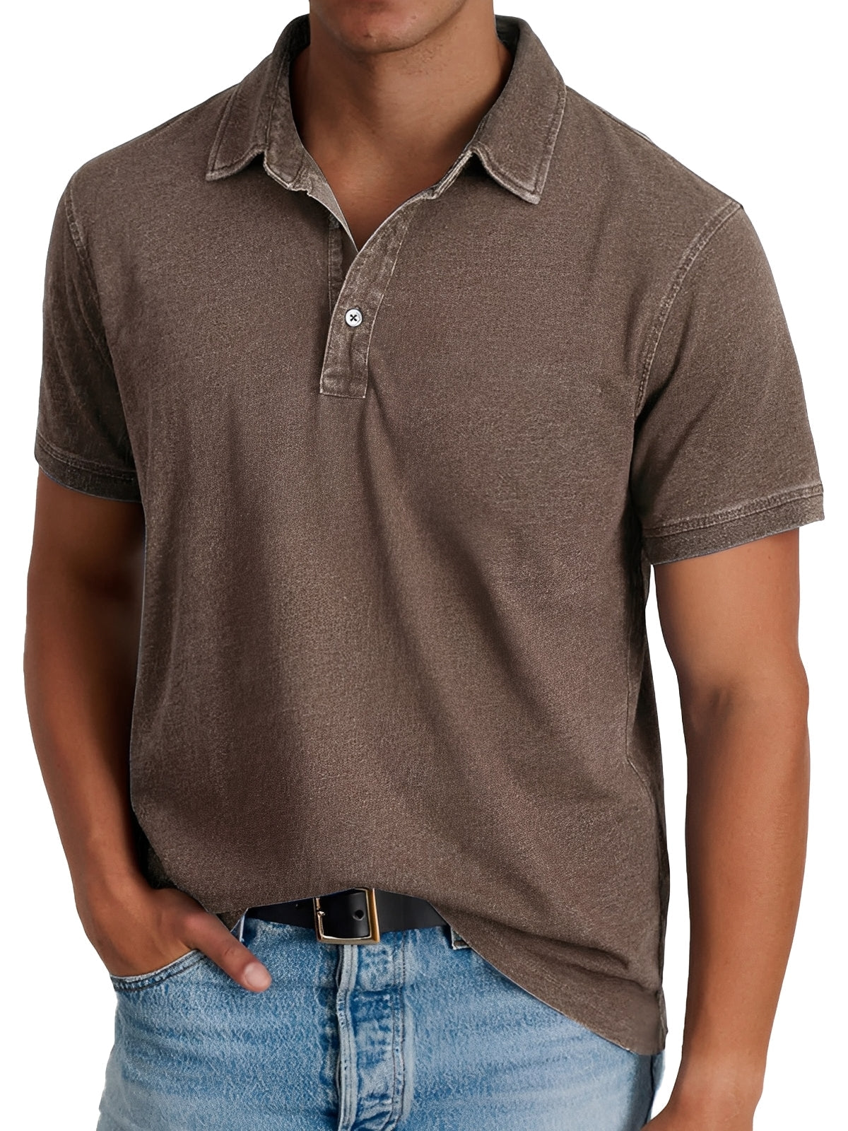 Darrell - Bequemes, modernes Herren-Poloshirt