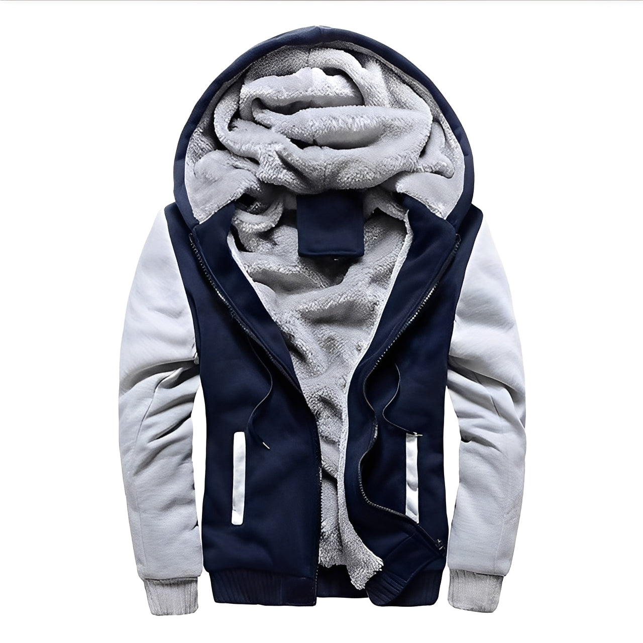 Orrell - Herrenfleecejacke mit Kapuze