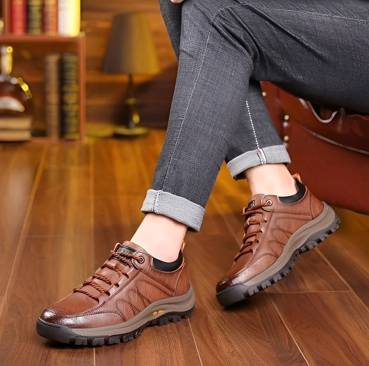 Randolf - Schicke rutschfeste Lederschuhe für Herren