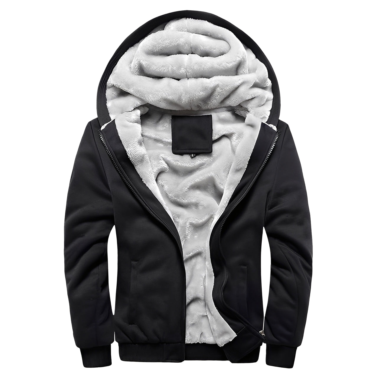Orrell - Herrenfleecejacke mit Kapuze