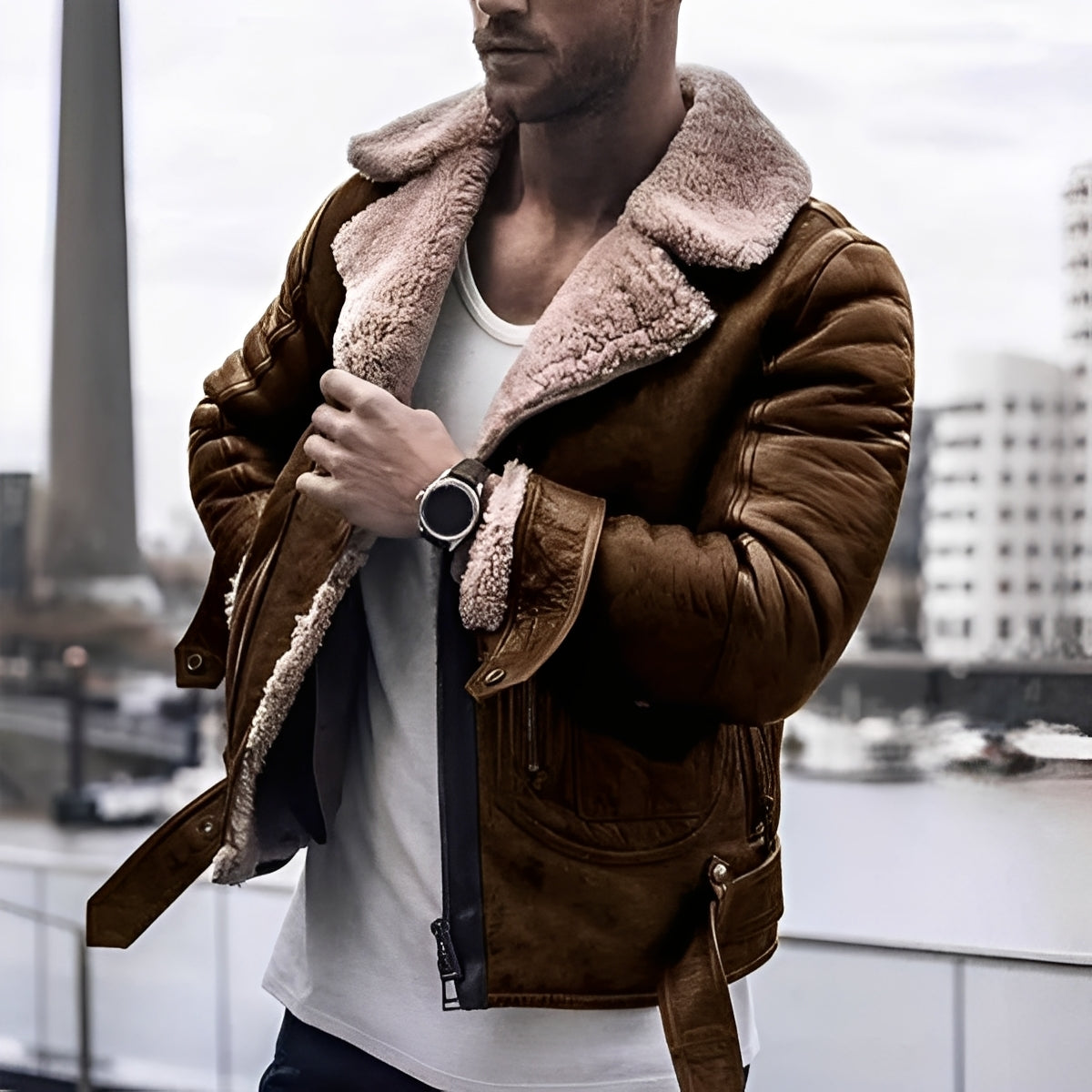 Nikolas - Schicke, warme Jacke für Herren