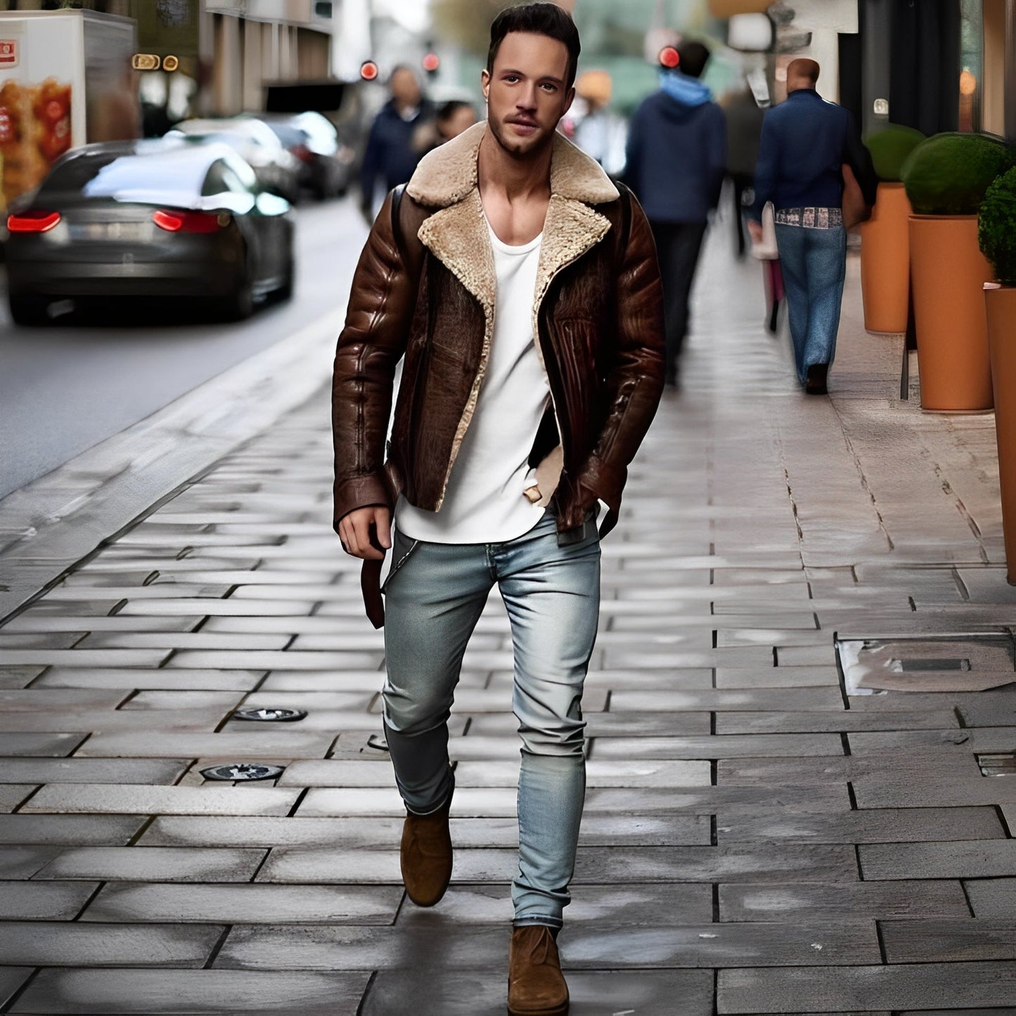 Nikolas - Schicke, warme Jacke für Herren