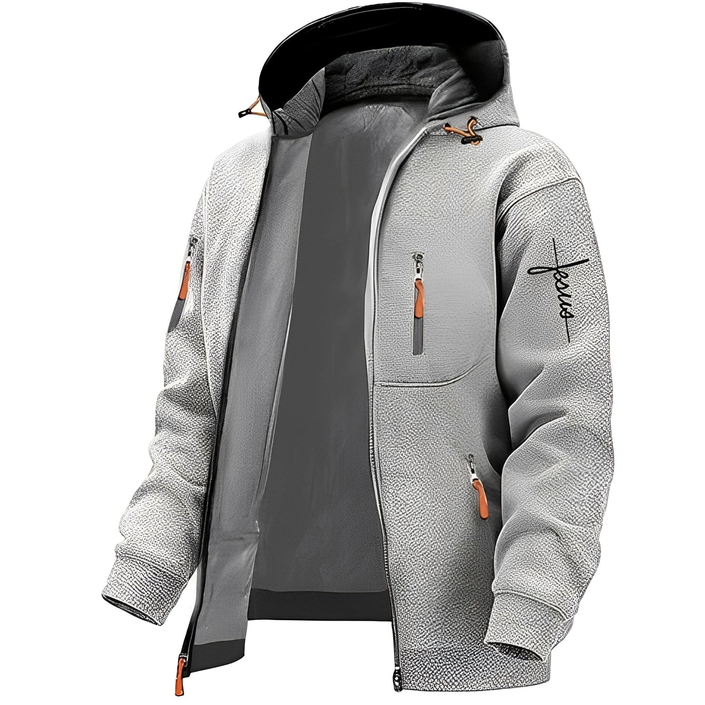 Lewin - Komfortable, warme Hoodie-Jacke für Herren