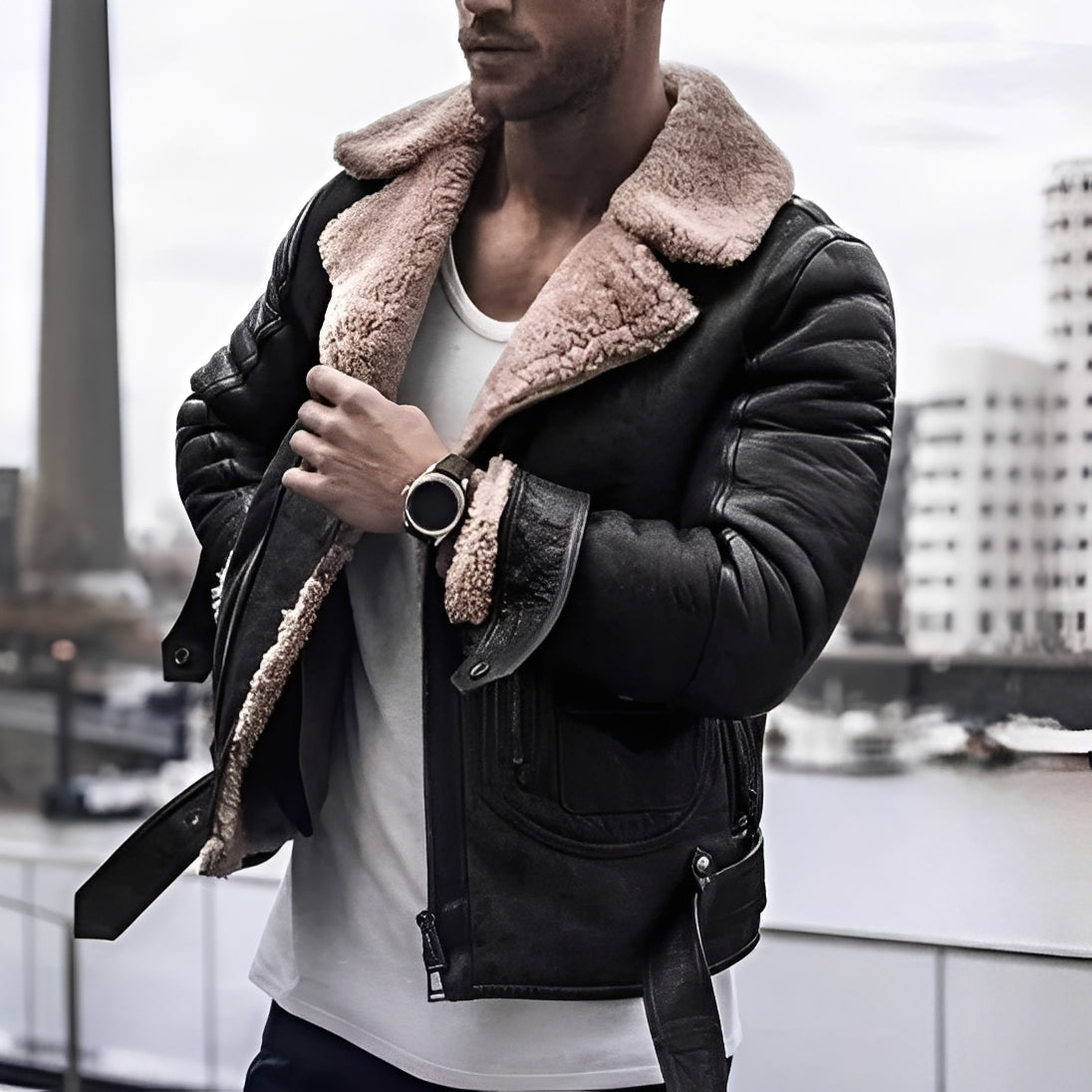 Nikolas - Schicke, warme Jacke für Herren