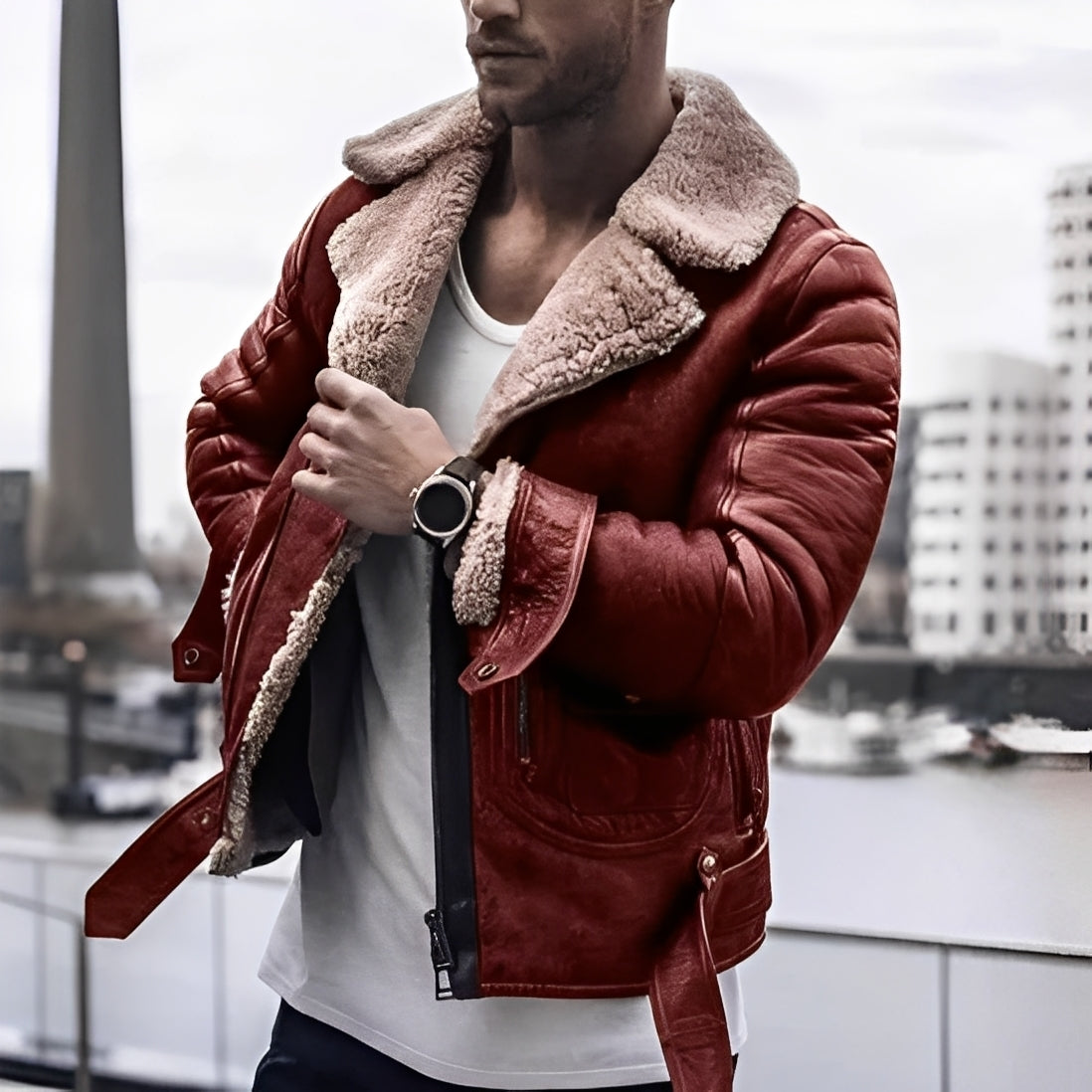 Nikolas - Schicke, warme Jacke für Herren