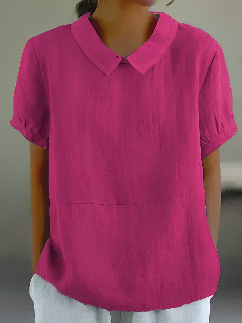Alina – Leichte Bluse mit Kragen