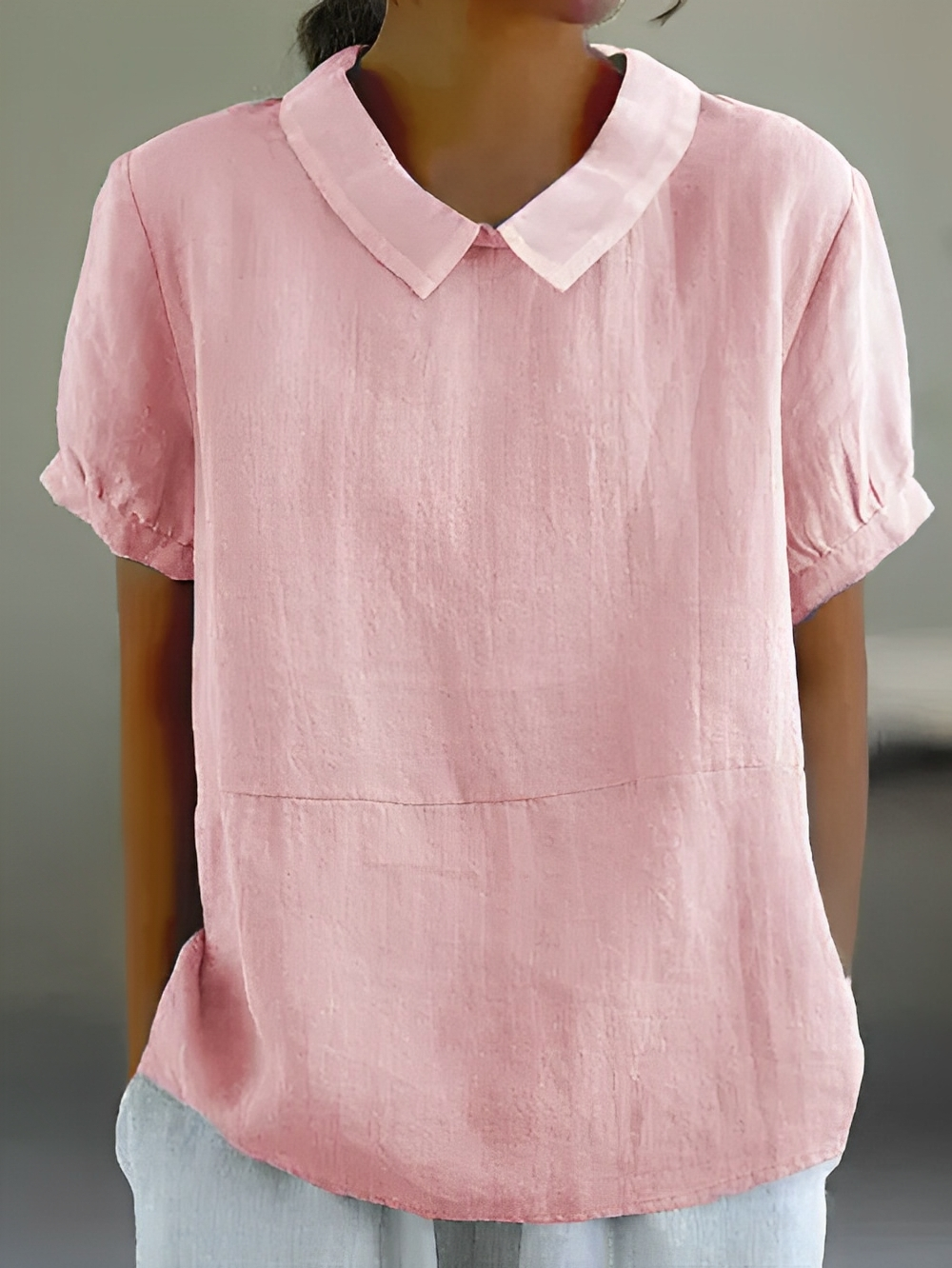 Alina – Leichte Bluse mit Kragen