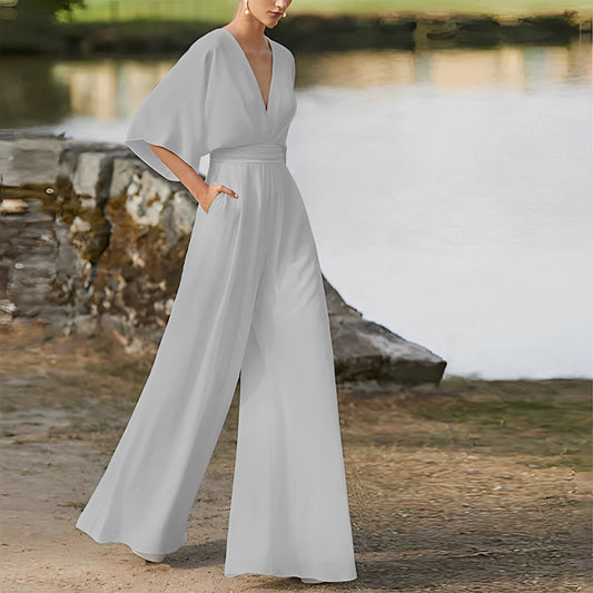 Carmella - Komfortabler Damen-Jumpsuit mit hoher Taille