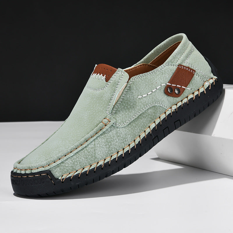 Brice - Bequeme flache Herrenschuhe