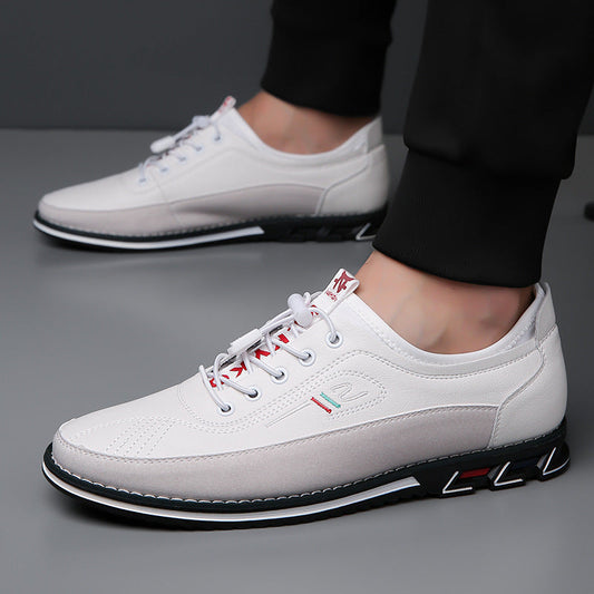 Aaron - Bequeme, rutschfeste Lederschuhe für Herren