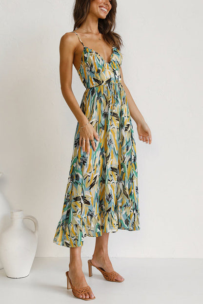 Charité – Farbintensives Midi-Kleid