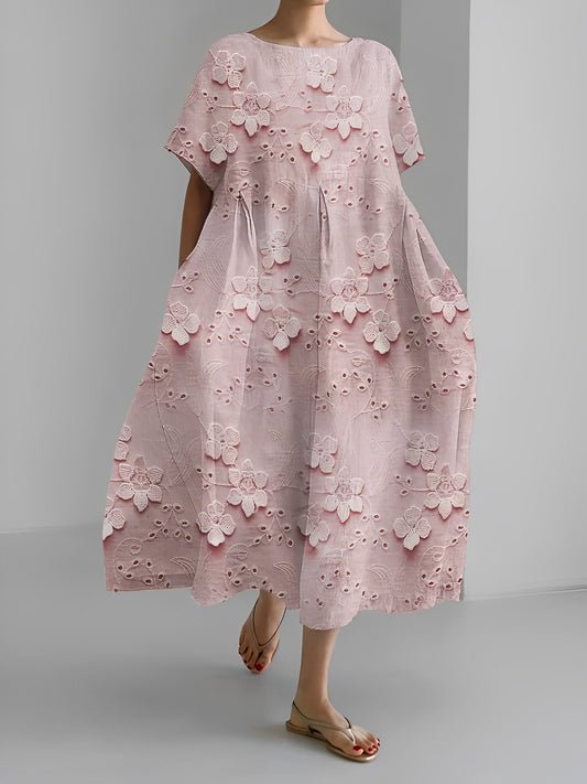 Purdie - Langes Kleid in Übergröße für Damen