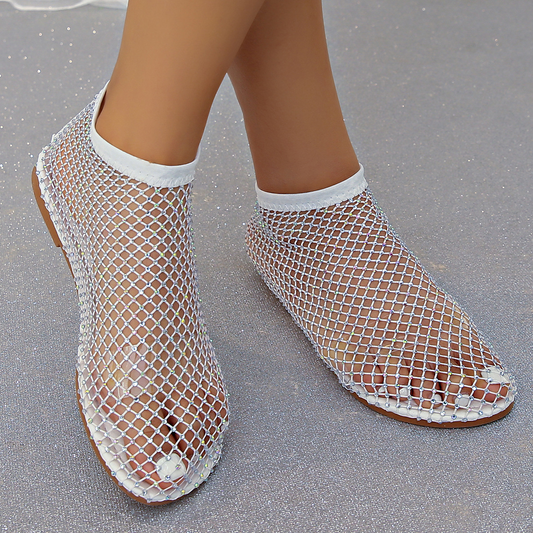 Darly - Ausgehöhlte Sandalen mit Strasssteinen für Damen