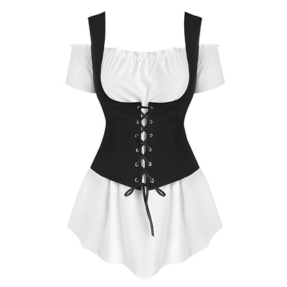 Danica - Damen-Outfit mit Schnürung für das Oktoberfest