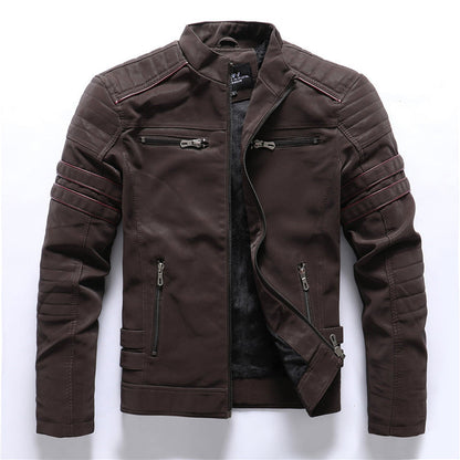 Bastian – Bikerjacke mit Zipper
