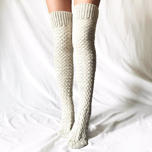 Madeline - Gemütliche Overknee-Socken für Damen