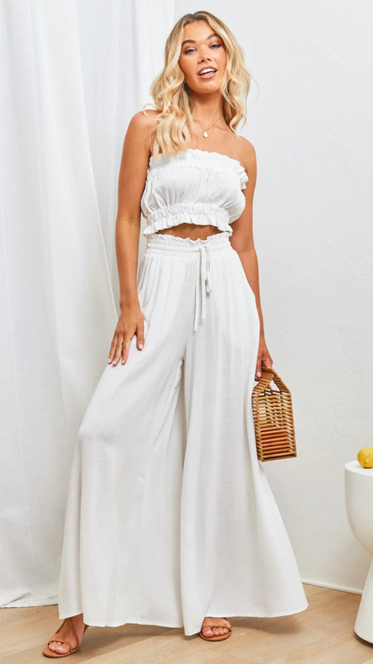 Bernadine - Weit geschnittene Sommerhose für Damen